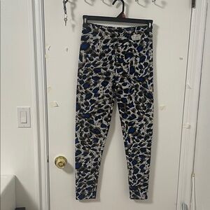 Stylish Ladies Blue and Black Patterned Bottoms